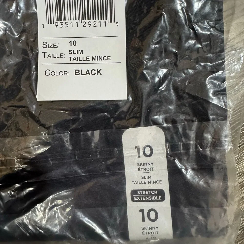 The Children's Place Black Size 10 Skinny Jeans